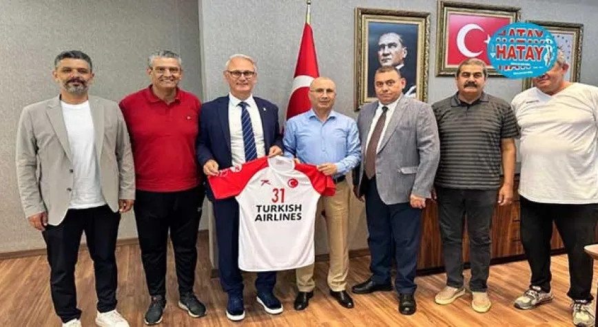 THF Başkanı Uğur Kılıç Hatay'da