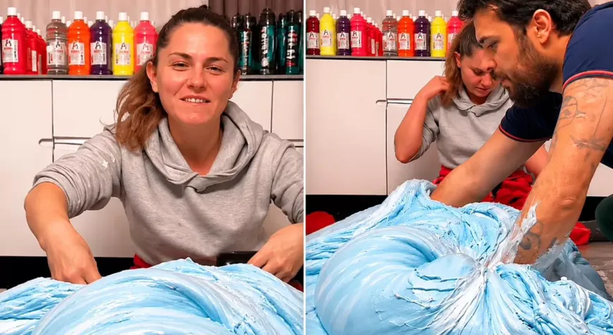 TikTok'ta Slime Yayınına 65 Bin Kişi Akın Etti!