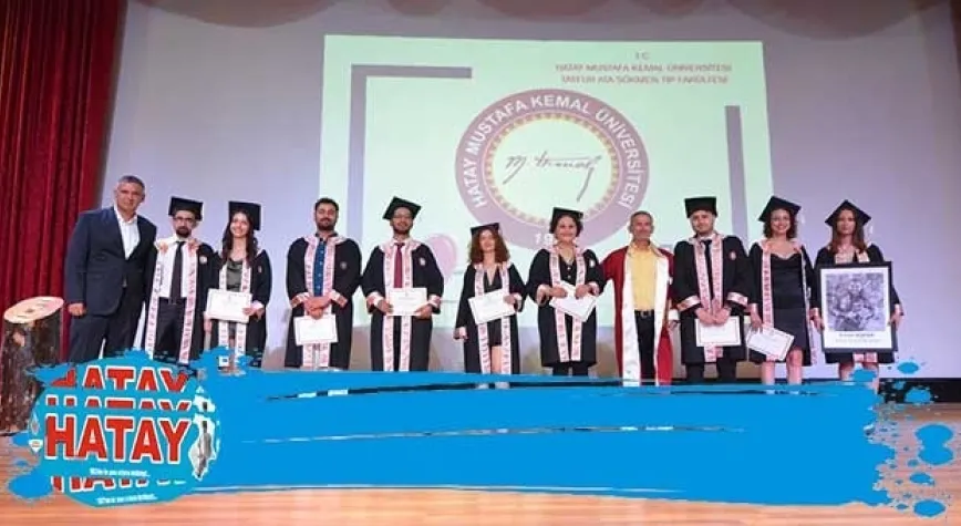 TIP FAKÜLTESİNDE MEZUNİYET TÖRENİ