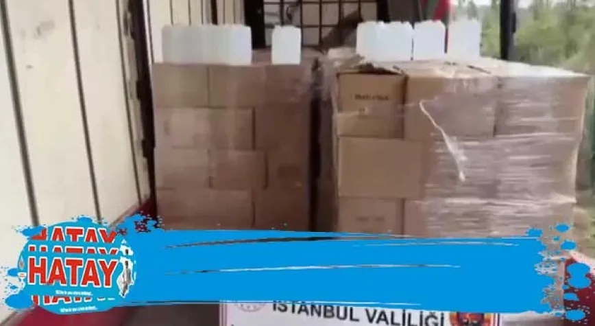 TIR'da 15 ton etil alkol ele geçirildi
