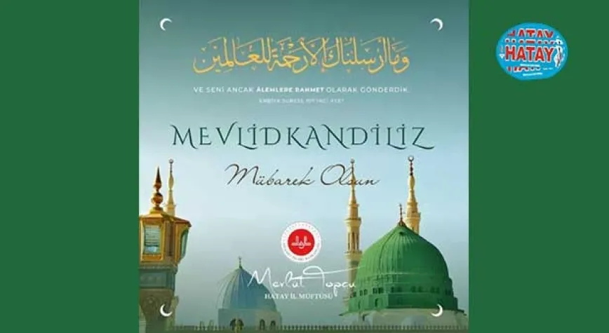 TOPÇU MEVLİD KANDİLİNİN ANLAMINI AKTARDI
