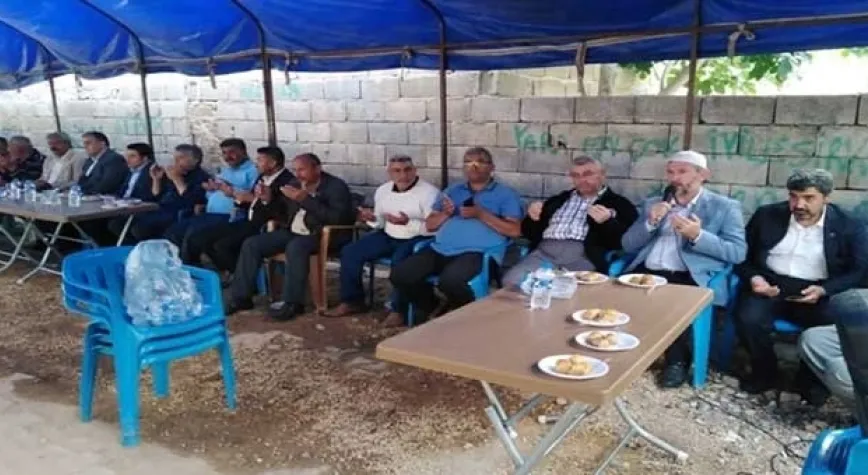 TOPÇU TAZİYE ZİYARETİNDE BULUNDU