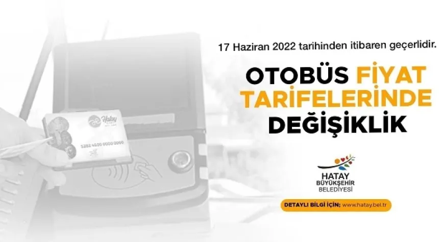 TOPLU TAŞIMA FİYATLARINA ZAM