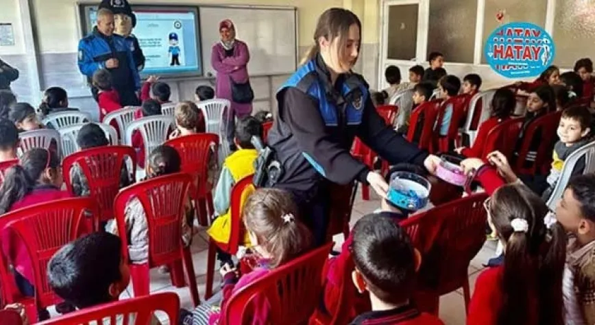Toplum Destekli Polislik Şube Müdürlüğü Öğrencilerle Buluştu