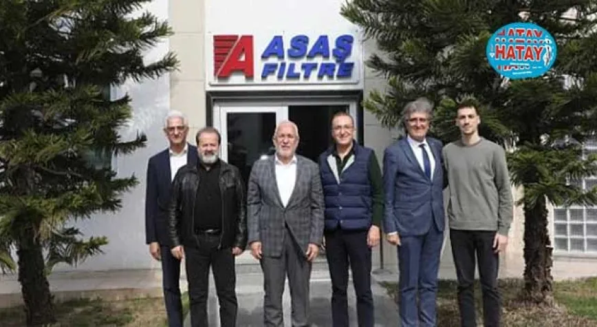TOSYALI, ASAŞ FİLTRE'Yİ ZİYARET ETTİ