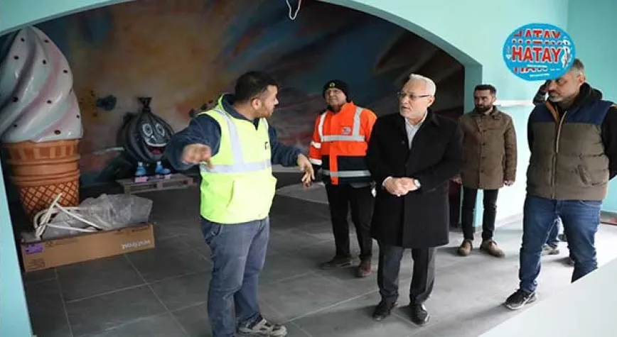 TOSYALI, ÇOCUK KÖYÜ PROJESİNİ İNCELEDİ