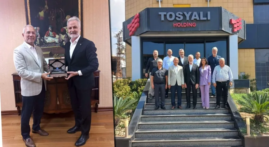 TOSYALI HOLDİNG’E ÜSTÜN BAŞARI PLAKETİ