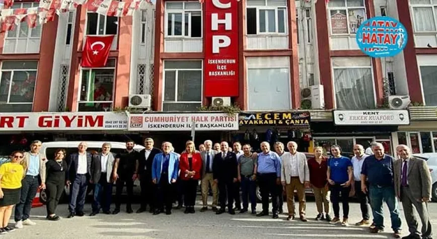 TOSYALI’DAN CHP’YE TEŞEKKÜR ZİYARETİ