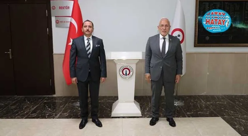 TOSYALI’DAN REKTÖR DEPCİ’YE ZİYARET