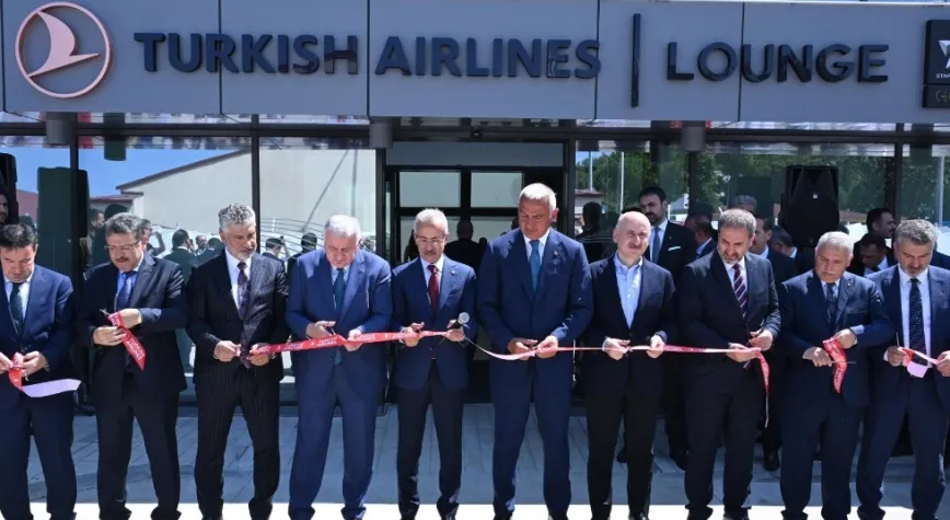 TRABZON HAVALİMANI YENİ HİZMET BİNALARI HİZMETE AÇILDI