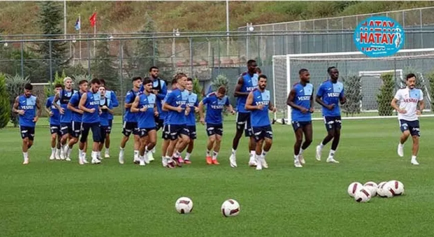 Trabzonspor, Hatayspor hazırlıklarını tamamladı