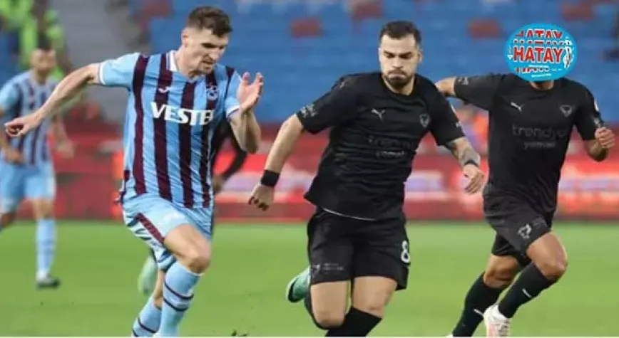 Trabzonspor - Hatayspor maçının ardından