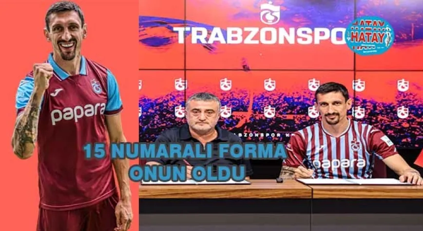 Trabzonspor'da Stefan Savic'e imza töreni