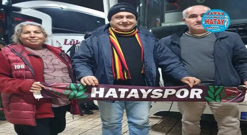 Tribünde takıma 90 dakika destek verdiler