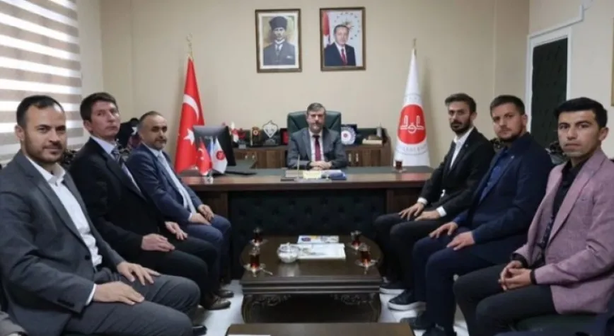 TÜGVA’DAN MÜFTÜ TOPÇU’YA TAZİYE ZİYARETİ