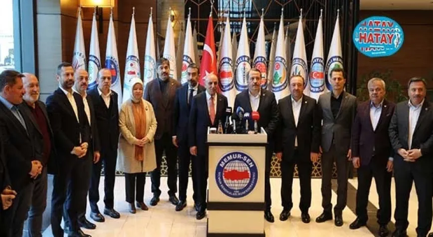 Turgut Altınok’tan Memur-Sen’e Ziyaret