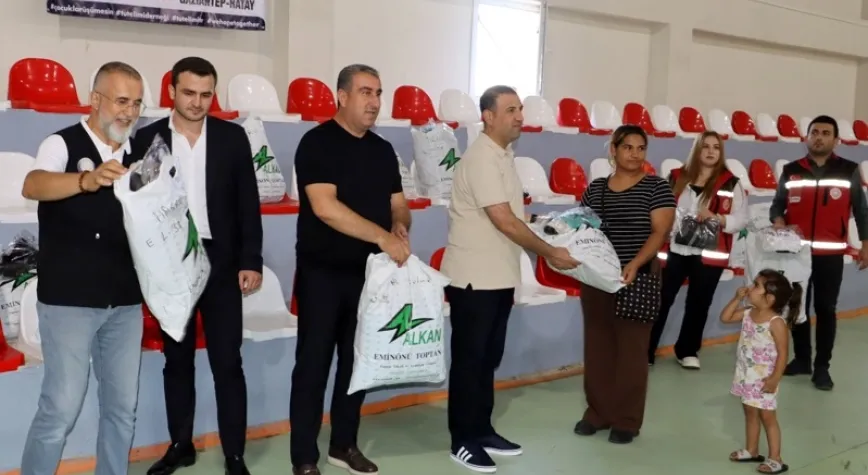 Turgut Tunç'tan Altınözü’lü  Öksüz ve Yetim Çocuklara Destek