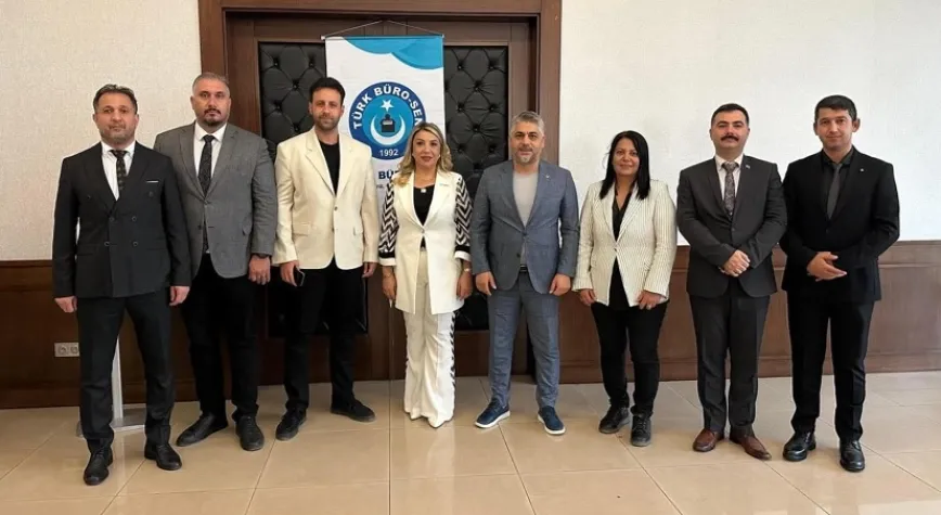 Türk Büro-Sen Hatay'da Neslihan Taşyürek Güven Tazeledi