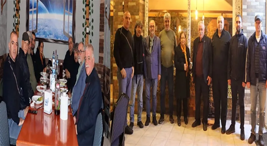 TÜRKİYE GAZETECİLER CEMİYETİ ÜYELERİ BULUŞTU