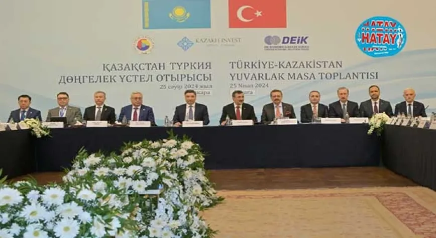 Türkiye Kazakistan Yuvarlak Masa toplantısı yapıldı