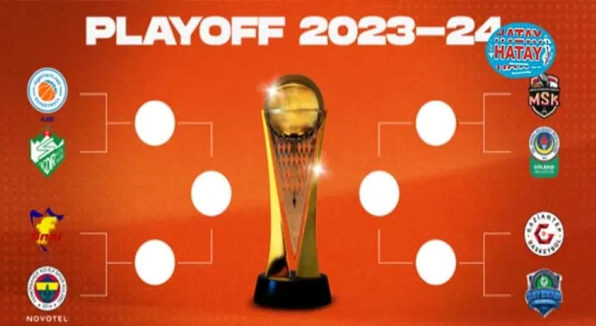 Türkiye Sigorta Türkiye Basketbol Ligi’nde Play-Off Eşleşmeleri Belli Oldu