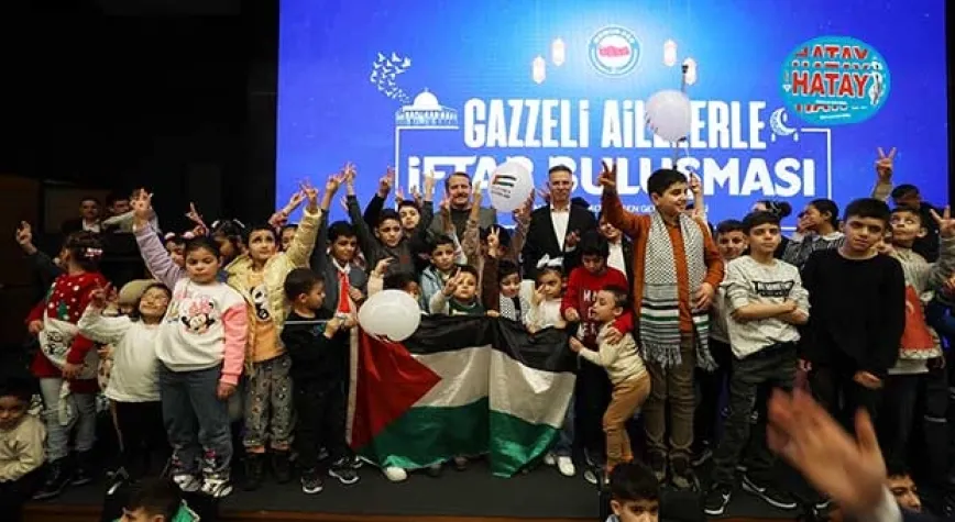 Türkiye’de Tedavi Olan Gazzeli Çocuklar ve Aileleri Memur-Sen’de Buluştu