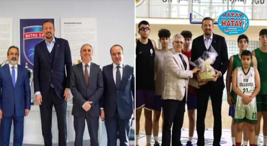 Türkoğlu'ndan BOTAŞ ve OGM Ormanspor’a Ziyaret