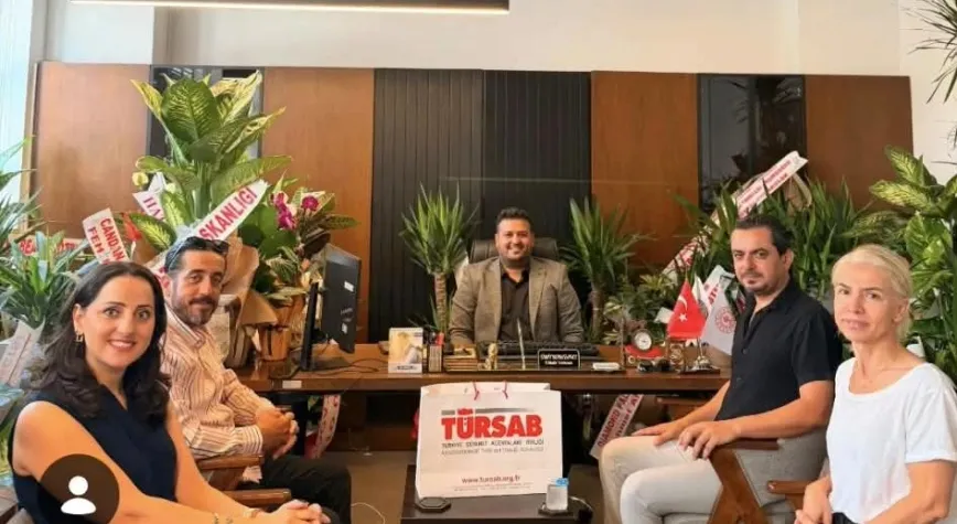 TÜRSAB Hatay BTK’dan Borazancı’ya Hayırlı Olsun Ziyareti
