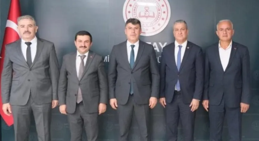 TÜYSÜZ BELEN HEYETİNİ AĞIRLADI
