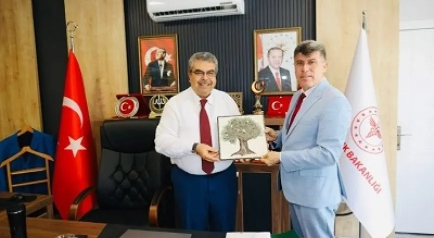 TÜYSÜZ’DEN DR. SÖNMEZ'E ZİYARET