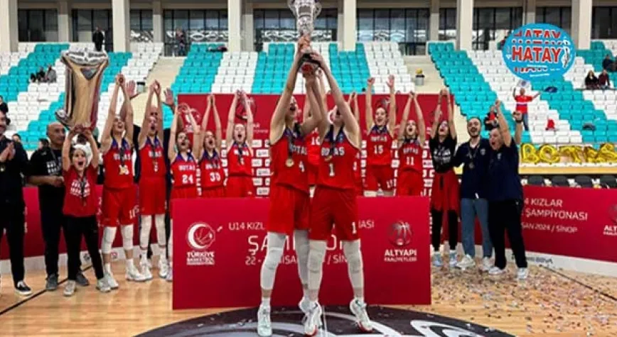 U14 Kızlar Türkiye Şampiyonası'nda Şampiyon: Botaş