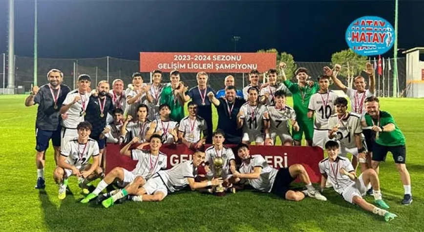 U17 Elit B Ligi'nde Şampiyon Manisa Futbol Kulübü