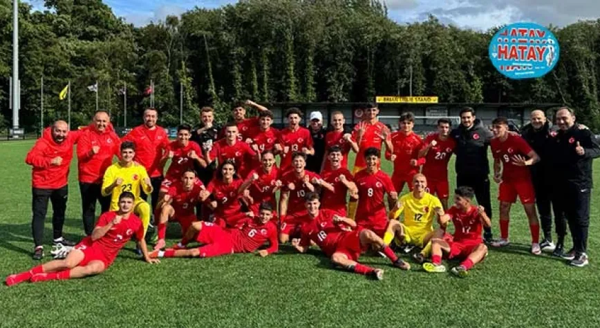 U17 Milli Takımımız, Kuzey İrlanda'yı 5-0 Yendi