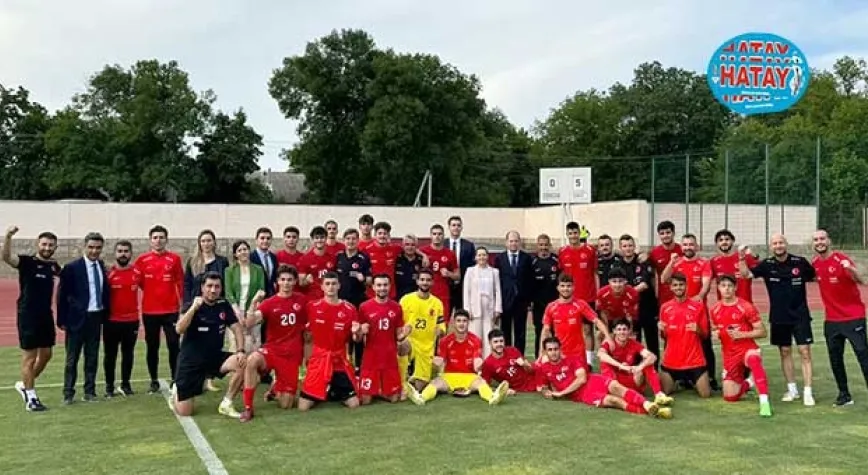 U19 Milli Takımımız, Azerbaycan'ı 5-0 Yendi