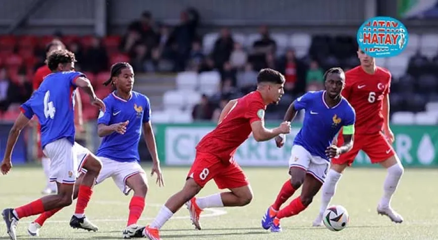U19 Milli Takımımız, Fransa'ya 2-1 Yenildi