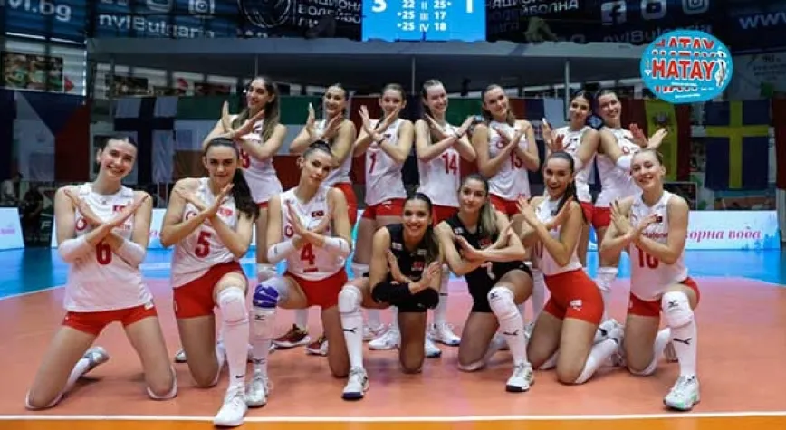 U20 Kadın Milli Takımı, Avrupa Şampiyonasında Namağlup Finalde