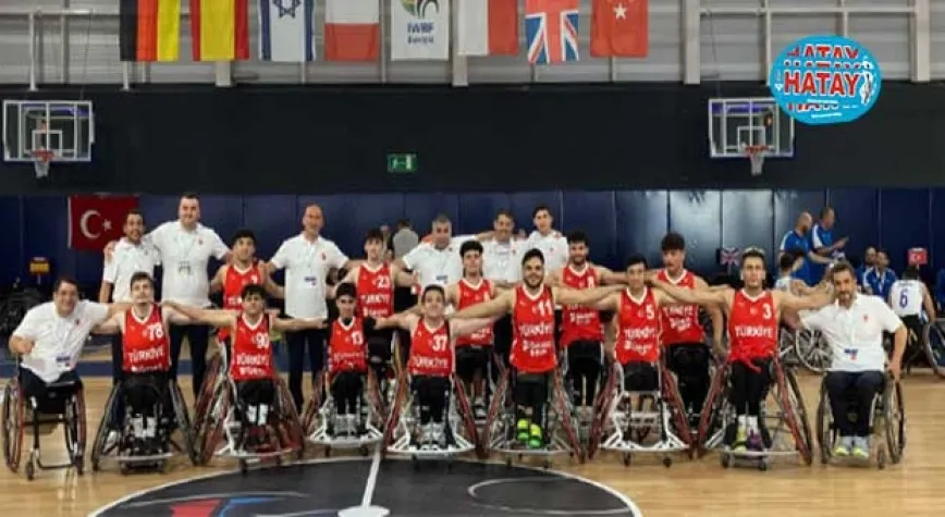 U23 Tekerlekli Sandalye Milli Takımımız IWBF Avrupa Şampiyonası İlk Maçını Kazandı