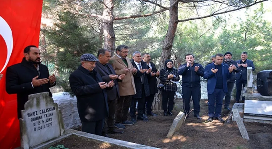 Ülkücü Şehit Yavuz Çalışkan, dualarla anıldı