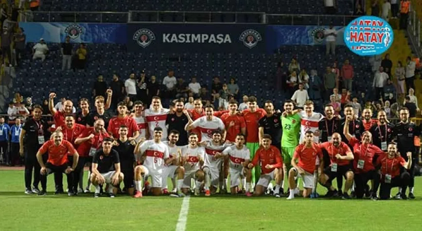 Ümit Milli Takımımız, İskoçya'yı 2-1 Yendi