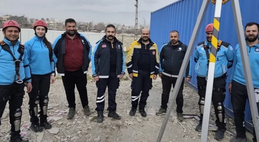 UMKE Personellerine Arama Kurtarma Eğitimi Verildi