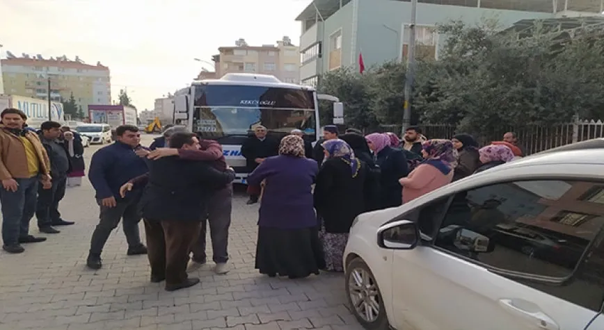 UMRE YOLCULARI BU SABAH UĞURLANDI