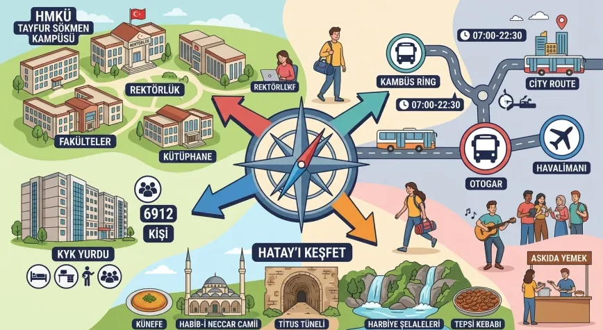 Üniversite Hayatına HMKÜ’de Başlayacaklar! İşte Yol Haritası
