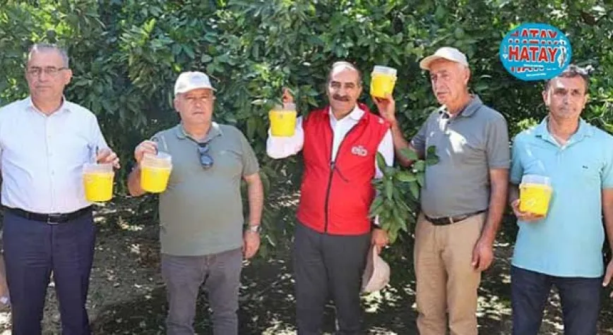 Üreticilere tuzak dağıtıldı