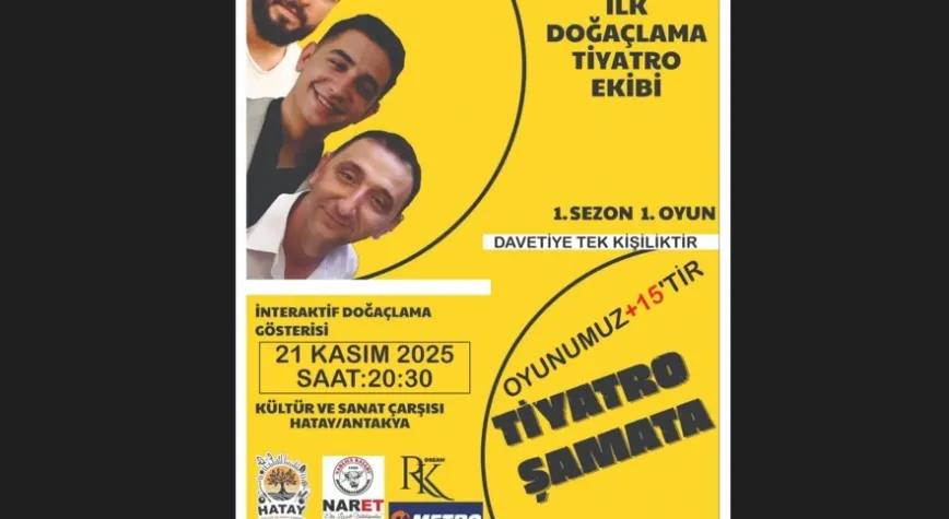 Usta Komedyenler Tiyatro Şamata Sahneye Dönüyor