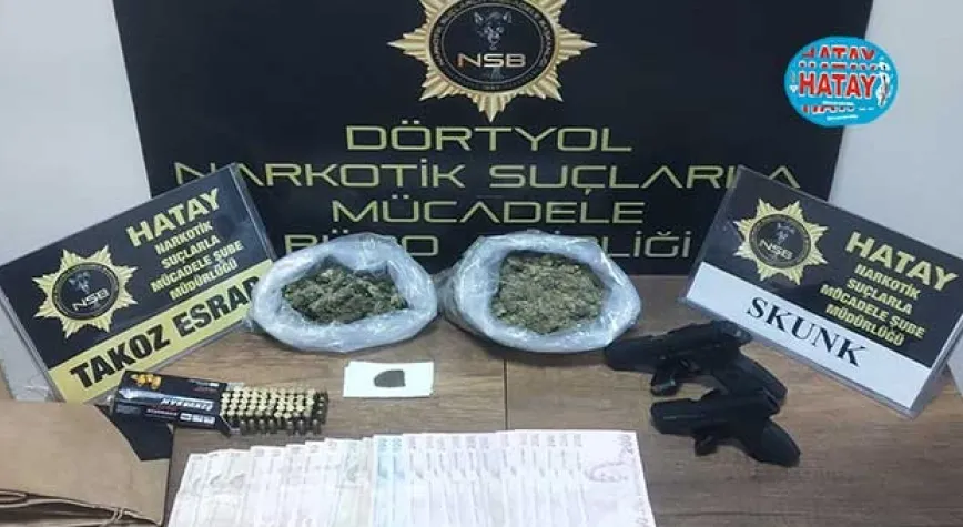 UYUŞTURUCU OPERASYONUNDA 1 GÖZALTI