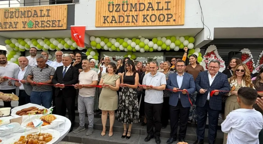Üzümdalı Kadın Girişimi Üretim Ve İşletme Kooperatifi Açıldı