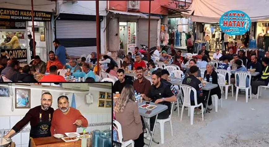Uzun Bir Aradan Sonra Semerciler Çarşısında Geleneksel İftar