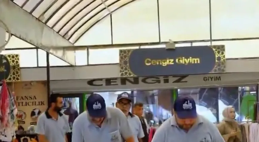 Uzun Çarşı’da Yoğun Temizlik Mesaisi