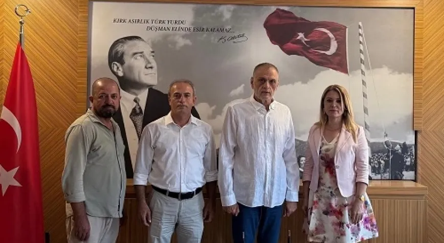 Vakıf Başkanı Can'dan HTSO Başkanı Çinçin'e Ziyaret
