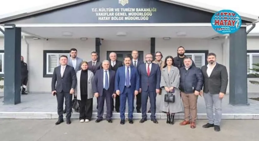 VAKIFLAR BÖLGE MÜDÜRLÜĞÜ’NDE TOPLANDILAR